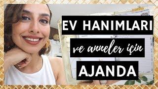 EV HANIMLARI ve ANNELER için AJANDA ve PLANLAMA