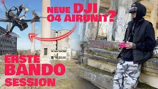 Erste richtige FPV Bando Session: 60m Turm Dive! & DJI O4 Air Unit Test