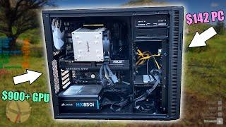 I Put an RTX 50 GPU in a $150 Gaming PC...