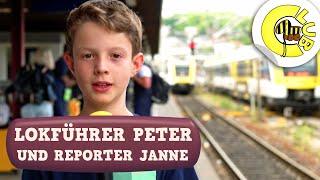 Reporter Janne unterwegs mit Lokführer Peter | Tigerenten Club | SWR Plus