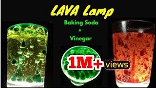 How to make LAVA Lamp at Home: Vinegar + Baking Soda Experiment/ @MREasyMaker