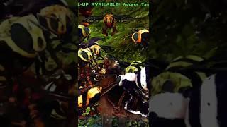 Ark Survival Evolved: Massive Bee Attack #shorts #gaming #ark