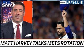 Former Mets ace Matt Harvey compares this year's rotation to his 2015 Mets staff | SNY