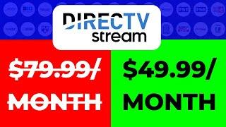 DEAL ALERT: DIRECTV STREAM Cuts Price to $50/Month Ahead of NFL Season!