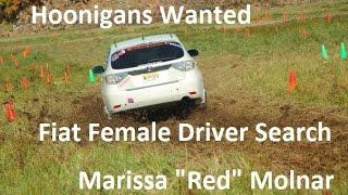 Hoonigans Wanted   Fiat Female Driver Search  Marissa Red Molnar