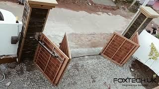 Foxtech Folding Swing Gate Automation, Model : FX 330K