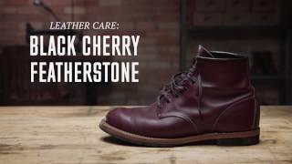 Red Wing Heritage - Black Cherry Featherstone Leather Care