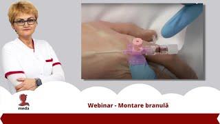 Webinar  despre procedura de Montarea BRANULEI #medatalos #nursery #asistente #nurse