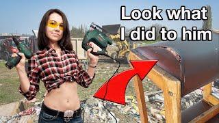 Turning Trash into Treasure Restoring Furniture from a Landfill!
