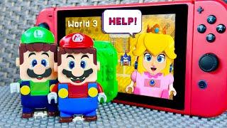 Lego Super Mario World Stories Episode 3! 〽️ “Desert Peach” #legomario