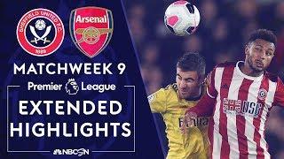 Sheffield United v. Arsenal | PREMIER LEAGUE HIGHLIGHTS | 10/21/19 | NBC Sports