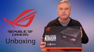 ASUS ROG 850W Platinum Gaming PSU Unboxing and First Impressions