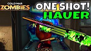 the *ONE SHOT* HAUER 77 CLASS in COLD WAR ZOMBIES! (Cold War Zombies Class Setup)