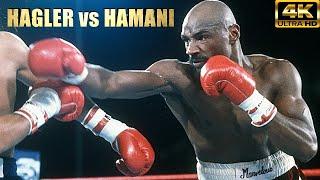 Marvin Hagler vs Loucif Hamani | KNOCKOUT Highlights Boxing Fight | 4K Ultra HD