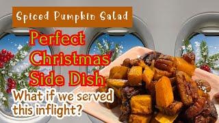 Deliciously Good Spiced Pumpkin Salad Christmas Food Idea | Cooking Video | Recipe | Food Vlog