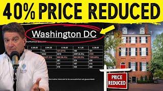 Washington D.C. Housing Market is CANCELLED - Prices Falling in All Categories