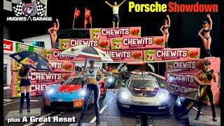 Porsche Showdown & The Great Reset - Hughes Garage SCA Ep 23 #slotcars #motorsport #racing #hobby