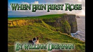 When Erin First Rose by William Drennan