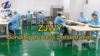 ZJWY Bonding process presentation,Flex cable repair. Factory video