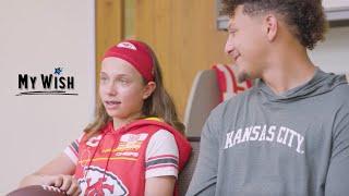 My Wish: Myka Meets Patrick Mahomes