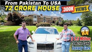 Maryland's Rich PAKISTANI | Journey from Dishwashing to 72 Crore House  | Ep.2