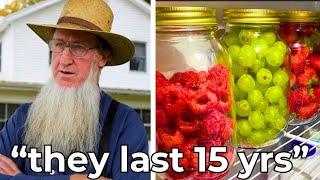 How the Amish Preserve Fruits for 15+ Years WITHOUT Refrigeration