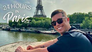 24 HOURS IN PARIS VLOG!