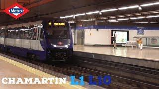 Metro De Madrid: Chamartin [L1, L10] [Serie 2000A, 7000] | ItzAlfredoYT