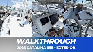 Take a Tour of the Luxurious Catalina 355 Exterior with Ed Massey