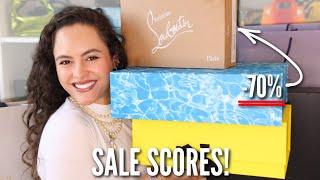 *OUTLET & SAMPLE SALE FINDS!* Luxury Haul 2024 ft. YSL, Gucci, Louboutin