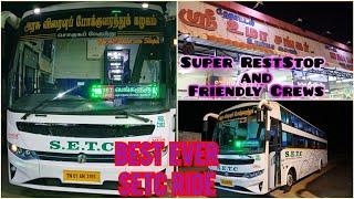 SETC TRAVEL REVIEW!!! | Tirunelveli-Hosur | Non-Ac Seater+Sleeper | Naveen Kumar