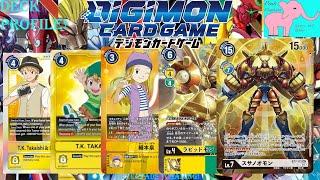 Digimon TCG BT8 Format Hybrid Yellow Deck Profile