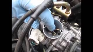 Kymco Grandvista, Grand Dink, Bet&Win Carburetor Remove & Reinstall