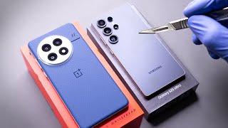 OnePlus 13 vs Samsung Galaxy S25 ultra unboxing and Camera Test - ASMR