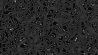 1 Hour of Dark Abstract Height Map Pattern Loop Animation | QuietQuests