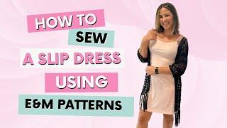 Sewing Up A Cami Dress Using The Carmen Cami Top