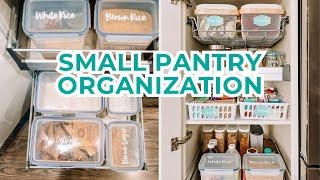 Small Pantry Organization Before & After | Dollar Tree & Ikea | The DIY Mommy