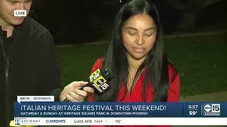 Check out the Italian Heritage Festival in Phoenix this weekend