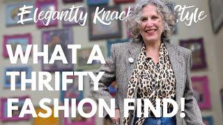 Thrifting in Norwich: Charity Shop Haul & a Second Hand Fashion Gem!