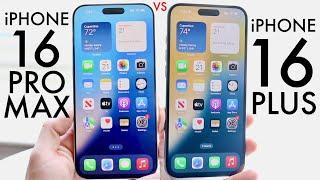 iPhone 16 Plus Vs iPhone 16 Pro Max! (Comparison) (Review)