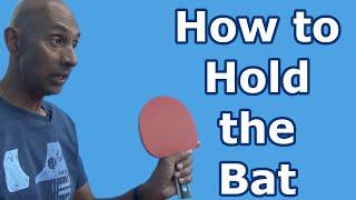 How to Hold a Table Tennis Bat: Shakehand or Penhold