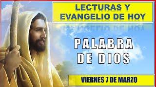 PALABRA DE DIOS Para hoy / LECTURAS Y EVANGELIO DE HOY VIERNES 7 DE MARZO 2025 | Buen Pastor