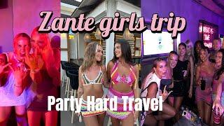 Zante Girls Trip- Party Hard Travel Vlog