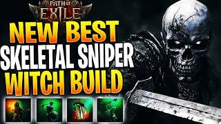 THIS SKELETAL SNIPER WITCH BUILD IS S-TIER! Path of Exile 2 Witch Build Guide