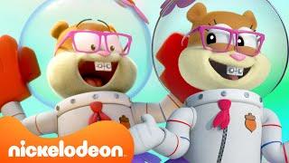 Sandy Cheeks' BEST Moments on Kamp Koral!  | Nicktoons