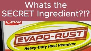 What's the Secret Rust Remover in EVAPO-RUST by Mass Spec Everything on LCMS