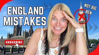 Mistakes I made as an American Tourist in ENGLAND 󠁧󠁢󠁥󠁮󠁧󠁿