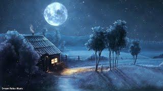 【DEEP SLEEP】Relaxing Sleep Music and Night Nature Sounds: Soft Crickets,  Beautiful Relaxing Piano