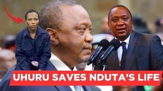 BREAKING NEWS!!Uhuru Kenyatta asante sana Omosh 1hr,for saving Nduta from being hanged to death.