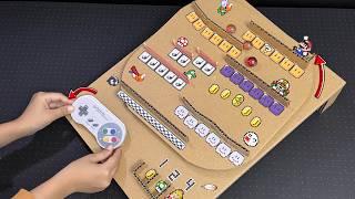 Controller-Operated Mario World [ Made from Cardboard ]